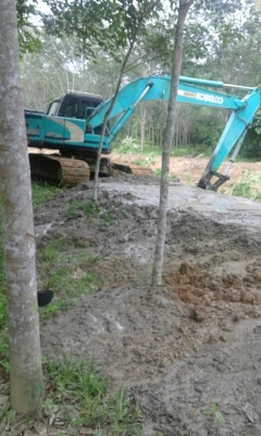 ขายรถแบคโฮ KOBELCO SK200-/// เอกสารเล่มทะเบียน ระบบไฟเต็ม ราคา 800000