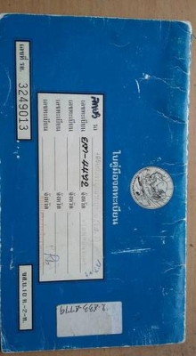 กะป้อซูซูกิ สามสูบ เล่มทะเบียนเอกสารพร้อมโอน