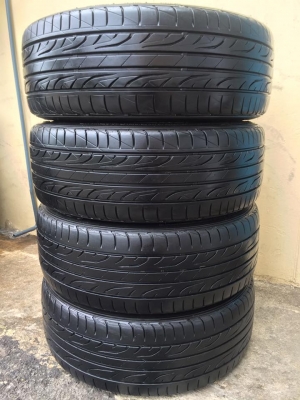 ขายยาง DUNLOP LM704 205-45-17 ปี13 ดอกเต็ม ไม่มีปะ ไม่กินข้าง ชุดละ 4,000 บาท