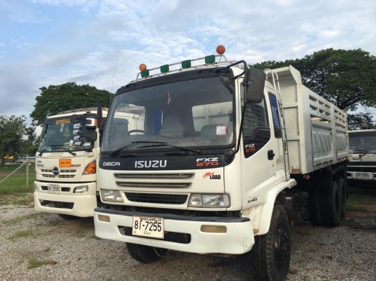ขายรถสิบล้อ ISUZU DECA  FXZ 270 ยูโร2 แม็คโหลด ปี51 ดั้มสามมิตร หรือจะแยกเอาแต่หัวคัสซี่ก็ได้ครับ รถสวยพร้อมใช้งาน ยางดี คัสซีสวย ราคาต่อรองได้