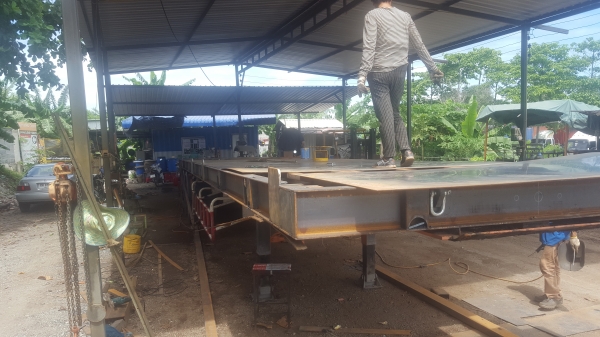 ขายหางพื้น3เพลา...รับปูพื้นเรียบ