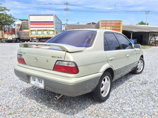 ขาย SOLUNA V-VERSION 1.5 GLi  ท็อปสุด สีทูโทน ปี 1999 - 2542 เกียร์ ออโต้ รถไม่เคยติดแก็ส กระจกปรับไฟฟ้าครับ มี AIRBAG นะครับ เครื่องดีมาก สตาร์จติดง่ายมาก ช่วงล่างแน่น ขับดีเยี่ยม พวงมาลัยเพาเวอร์ แอร์เย็น ภายในสะอาด เบาะไม่ขาด