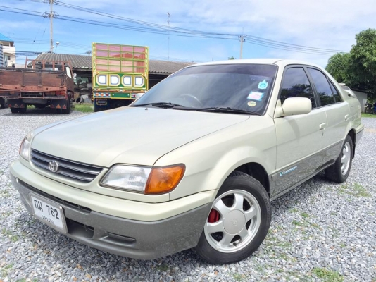 ขาย SOLUNA V-VERSION 1.5 GLi  ท็อปสุด สีทูโทน ปี 1999 - 2542 เกียร์ ออโต้ รถไม่เคยติดแก็ส กระจกปรับไฟฟ้าครับ มี AIRBAG นะครับ เครื่องดีมาก สตาร์จติดง่ายมาก ช่วงล่างแน่น ขับดีเยี่ยม พวงมาลัยเพาเวอร์ แอร์เย็น ภายในสะอาด เบาะไม่ขาด