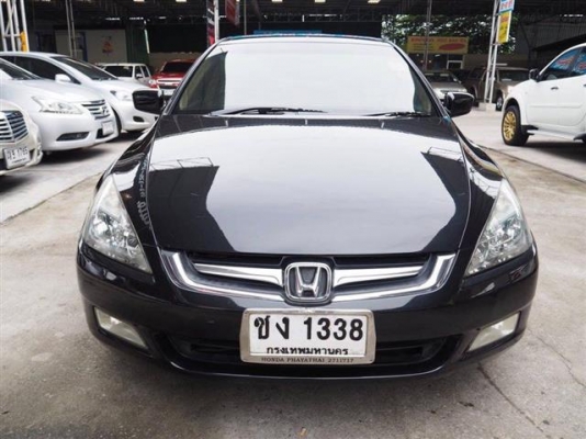 Honda Accord 2.4i-vtec สีดำ ไมเนอร์เชนจ์ ปี2006.