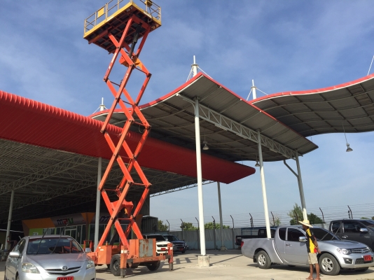 ขายกระเช้ากรรไกรAICHIรุ่นRV041สูง4เมตร มือสองญี่ปุ่นใช้แบต24โวลด์สภาพดีพร้อมใช้งานขาย65000บาท มีให้เลือกหลายคันหลายขนาด