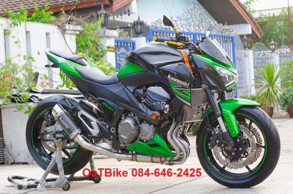 ขาย Z800 ปี 2015 วิ่ง 470 โล หล่อ แต่งครบๆ
