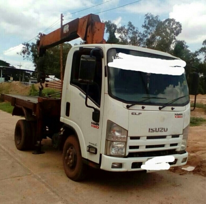 ขายแล้วครับ หกล้อ อีซูซุ NMR130ปี53ช่วงสั้นยาว3.20(ขายแต่รถ"ไม่รวมเครน)รถสภาพดีหัวบางเดิมใช้งานประจำ ทะเบียนพร้อมโอน ช่วงล้อต่อดั้ม ครับ