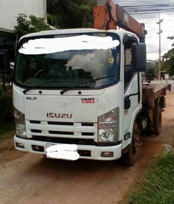 ขายแล้วครับ หกล้อ อีซูซุ NMR130ปี53ช่วงสั้นยาว3.20(ขายแต่รถ"ไม่รวมเครน)รถสภาพดีหัวบางเดิมใช้งานประจำ ทะเบียนพร้อมโอน ช่วงล้อต่อดั้ม ครับ