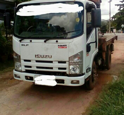 ขายแล้วครับ หกล้อ อีซูซุ NMR130ปี53ช่วงสั้นยาว3.20(ขายแต่รถ"ไม่รวมเครน)รถสภาพดีหัวบางเดิมใช้งานประจำ ทะเบียนพร้อมโอน ช่วงล้อต่อดั้ม ครับ