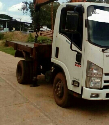ขายแล้วครับ หกล้อ อีซูซุ NMR130ปี53ช่วงสั้นยาว3.20(ขายแต่รถ"ไม่รวมเครน)รถสภาพดีหัวบางเดิมใช้งานประจำ ทะเบียนพร้อมโอน ช่วงล้อต่อดั้ม ครับ