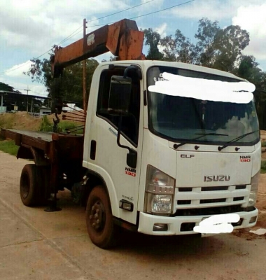 ขายแล้วครับ หกล้อ อีซูซุ NMR130ปี53ช่วงสั้นยาว3.20(ขายแต่รถ"ไม่รวมเครน)รถสภาพดีหัวบางเดิมใช้งานประจำ ทะเบียนพร้อมโอน ช่วงล้อต่อดั้ม ครับ
