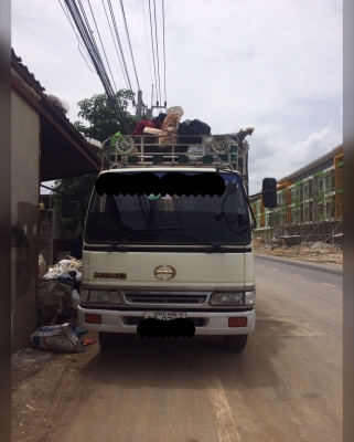 รถดั้มหกล้อยี่ห้อฮีโน่. เครื่องWO6E. 165แรง FC3W ดั้มคอกสูงยาว5.30ม