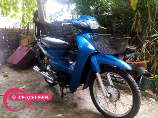 WAVE100 Z ปี 47 ภาษีไม่ขาด ชุดโอนทะเบียนครบ รถบ้านเดิมๆขายตามสภาพ รถอยู่เคหะร่มเกล้า ลาดกระบัง