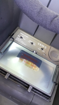 ขายคัดคองเลื่อยตราหมึกเบ็ดเก่าเก็บ Made in England. ทองเหลืองแท้