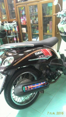 ขาย YAMAHA FINO ตามสภาพ พ.ร.บ. ภาษีปี 2560 เล่มพร้อม (แต่ไม่มีชุดโอน) ราคาถูก 8500 บาท
