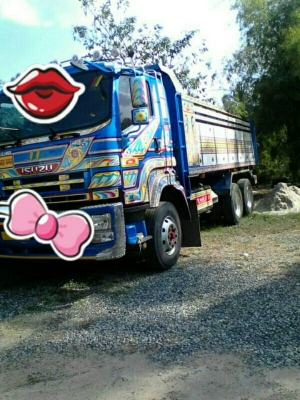 ขายดาวน์รถบรรทุก 22 ล้อพ่วงแม่ลูกดัมพ์ ISUZU DECA 360 แรงม้าปี 2553 ลูกพ่วงอุ๋ซู๋นชัย 3 เพลา ขายดาวน์ 400000