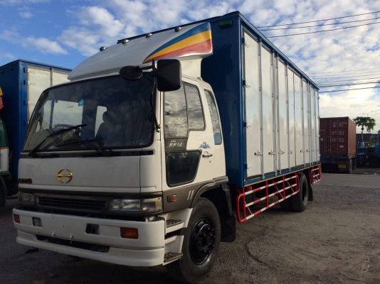 ขาย Hino FF1J 6 ล้อ ตู้10 บาน เครื่อง jo8c 210 แรง รถห้างเดิมๆ