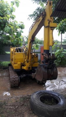 ขายแบคโฮKOMATSU PC20-1 มีผานดัน