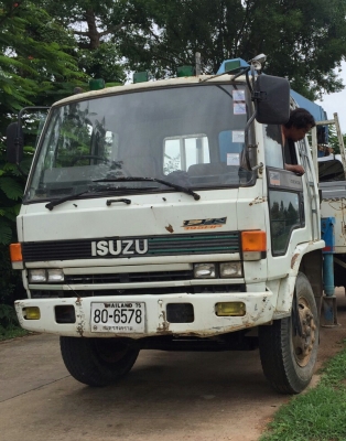 หกล้อ อีซูชุ ร็อค FSR11H 6BD1-165แรง ติดเครน TANADO 3ตัน 3ปอก 2ชัก ช่วงยาว5.80ม สภาพดีพร้อมใช้ ทะเบียนพร้อมโอน