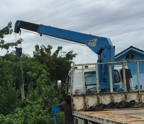 หกล้อ อีซูชุ ร็อค FSR11H 6BD1-165แรง ติดเครน TANADO 3ตัน 3ปอก 2ชัก ช่วงยาว5.80ม สภาพดีพร้อมใช้ ทะเบียนพร้อมโอน