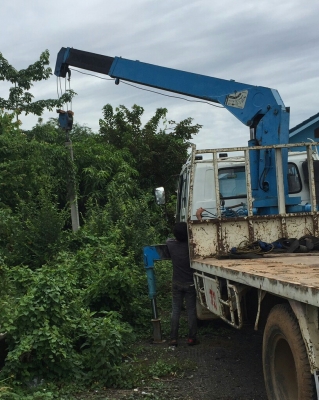 หกล้อ อีซูชุ ร็อค FSR11H 6BD1-165แรง ติดเครน TANADO 3ตัน 3ปอก 2ชัก ช่วงยาว5.80ม สภาพดีพร้อมใช้ ทะเบียนพร้อมโอน