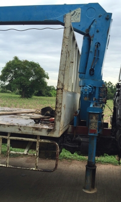 หกล้อ อีซูชุ ร็อค FSR11H 6BD1-165แรง ติดเครน TANADO 3ตัน 3ปอก 2ชัก ช่วงยาว5.80ม สภาพดีพร้อมใช้ ทะเบียนพร้อมโอน