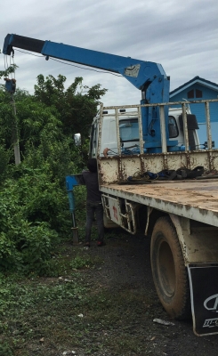 หกล้อ อีซูชุ ร็อค FSR11H 6BD1-165แรง ติดเครน TANADO 3ตัน 3ปอก 2ชัก ช่วงยาว5.80ม สภาพดีพร้อมใช้ ทะเบียนพร้อมโอน