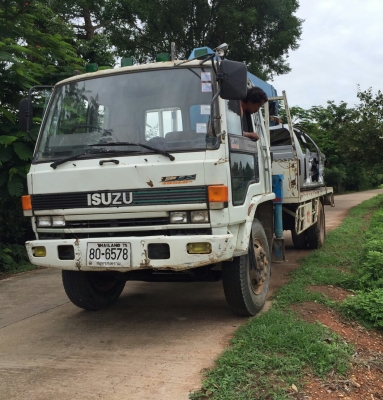 หกล้อ อีซูชุ ร็อค FSR11H 6BD1-165แรง ติดเครน TANADO 3ตัน 3ปอก 2ชัก ช่วงยาว5.80ม สภาพดีพร้อมใช้ ทะเบียนพร้อมโอน