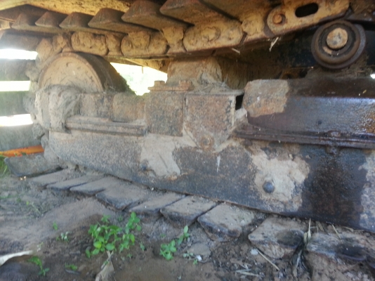 ขายแทรคเหล็กรถดัน/เกรดเดอร์ 42ข้อสภาพดี