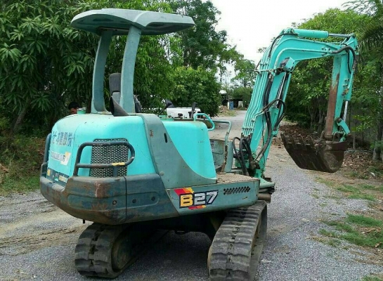 ขายรถแบคโฮ YANMAR YB 27 เอกสารอินวอย ราคา 360000