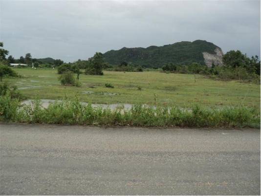 โฉนด 50 ไร่ กว้างติดทางหลวงประมาณ 320 เมตร ใกล้โครงการจัดสรรระดับโลก QUINTILION BURGE 4,000 กว่าไร่