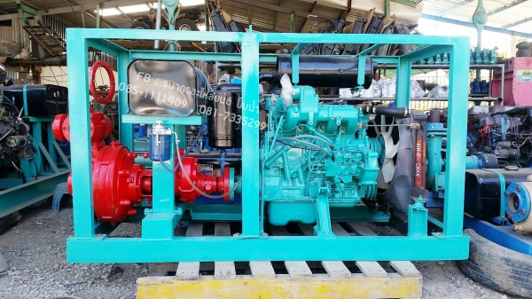 ปั๊มน้ำแรงดันสูงชนเครื่องยนต์ พร้อมใช้งาน คัดเครื่องดี ปั๊มใหม่มาขึ้นแท่น