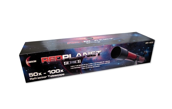 กล้องดูดาว CARSON รุ่น Red Planet Series RP-400 คุณภาพสูงนำเข้าจากอเมริกา