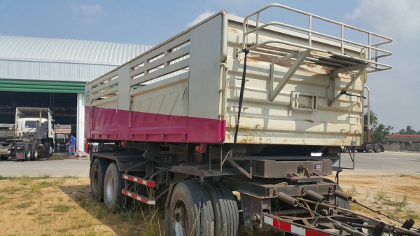 ISUZU DECA 360 hp กระบะดั้มเเม่+ลูก 3 คาน