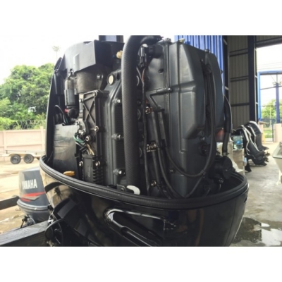 ขายเครื่องยนต์เรือเร็วมือสอง Suzuki 115แรงม้า 4จังหวะ สภาพพร้อมใช้