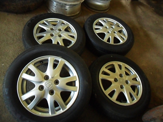 แม็กขอบ14แท้ๆ 4รู100 พร้อมยาง(4ล้อ 2,800)