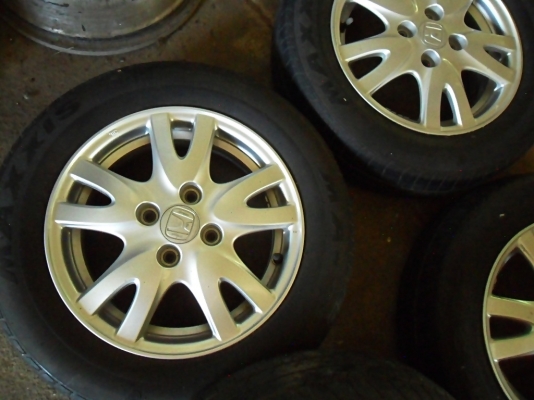 แม็กขอบ14แท้ๆ 4รู100 พร้อมยาง(4ล้อ 2,800)