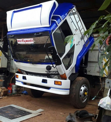 ขายแล้ว ((585,000)) สิบล้อ มิตซู FUSO FN527MA6D16-195โลไฮ10สปีส 2เพา ท้ายลาก แม็คโค 200 สภาพดีพร้อมใช้ ทะเบียนพร้อมโอน