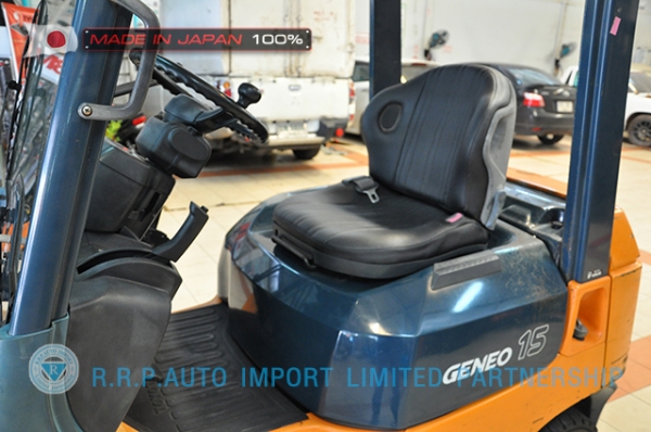 ขายรถโฟล์คลิฟท์มือสอง TOYOTA รุ่น 7FG15-17176 ราคา 185,000 บาท นำเข้าจากประเทศญี่ปุ่น 100\% ไม่เคยใช้งานในไทย