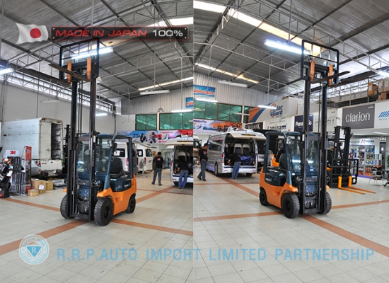 ขายรถโฟล์คลิฟท์มือสอง TOYOTA รุ่น 7FG15-17176 ราคา 185,000 บาท นำเข้าจากประเทศญี่ปุ่น 100\% ไม่เคยใช้งานในไทย