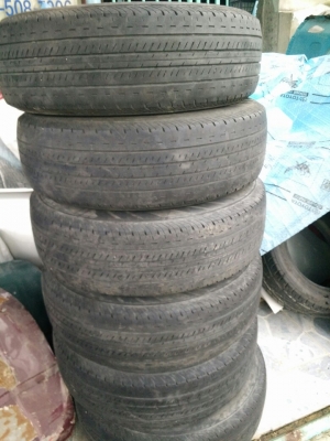 ยางพร้อมกะทะวีโก้ยาง6เส้น