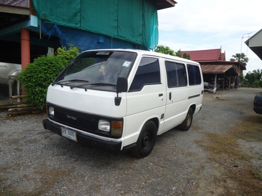รถตู้  Toyota  hiace  เครื่องดีเซล   ขับดี ประหยัด  เครื่องยนต์ ดี   อัตราเร่งดี  ประหยัดครับ  ช่วงล่างดี แน่น