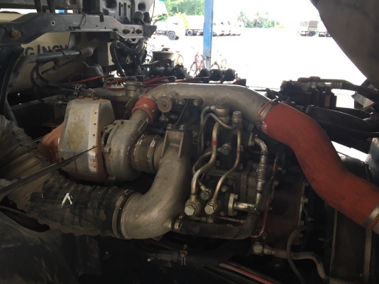 ขายเครื่อง P11C ติด NGV พร้อมถัง 8 ใบ เครื่องใช้งานอยู่ดีมาก ข้อ STD เอกสารครบ ( กำลังจะยกลงจากรถ )