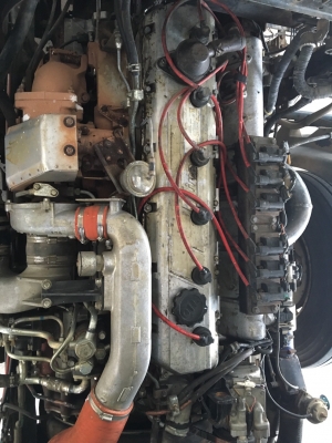 ขายเครื่อง P11C ติด NGV พร้อมถัง 8 ใบ เครื่องใช้งานอยู่ดีมาก ข้อ STD เอกสารครบ ( กำลังจะยกลงจากรถ )