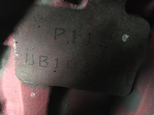 ขายเครื่อง P11C ติด NGV พร้อมถัง 8 ใบ เครื่องใช้งานอยู่ดีมาก ข้อ STD เอกสารครบ ( กำลังจะยกลงจากรถ )