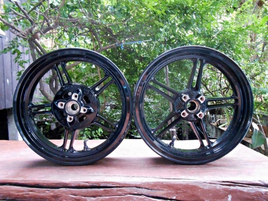 ล้อแม็กเดิมแท้ Enkei ติดรถ Kawasaki KSR