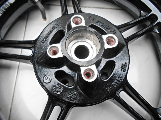 ล้อแม็กเดิมแท้ Enkei ติดรถ Kawasaki KSR