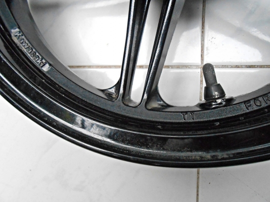 ล้อแม็กเดิมแท้ Enkei ติดรถ Kawasaki KSR