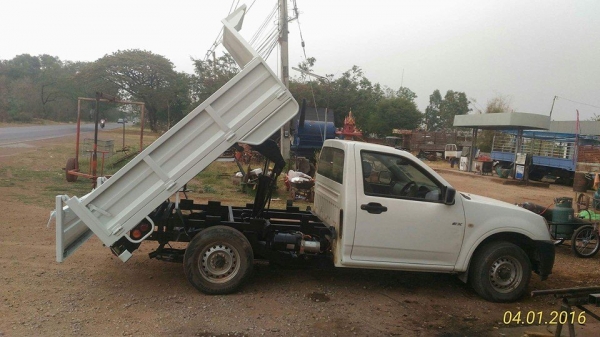 รับต่อดั้มรถปิคอัพ ปิคอัพดั้มระบบมอเตอร์ไฟฟ้า กระบอกดั้ม2ตัน สามารถยกได้ถึง5ตัน โทร 0810745778