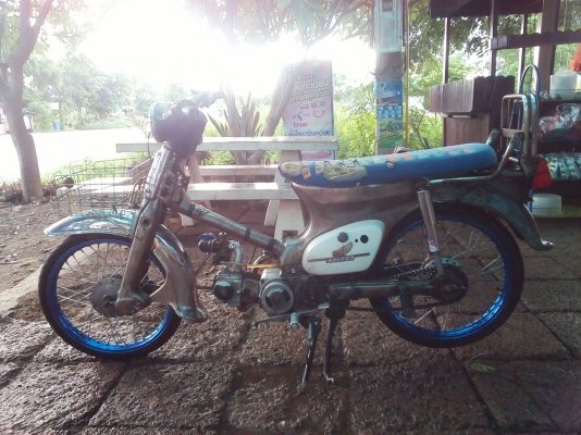 ขาย C50 งานดิบเครื่องเดิม 3 เกียร์ลูกโต เเปลง Cdi เเล้ว